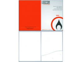 Pasta com Bolsa - 1.000 PASTA PAPEL C/ BOLSA 30x45 CM PAPEL COUCHÊ 250GR. COLORIDO FRENTE - 4x0 CORES