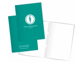 Pasta com orelha - 500 PASTA PAPEL C/ ORELHA 30x45 CM PAPEL COUCHÊ 250G COLORIDO FRENTE - 4x0 CORES